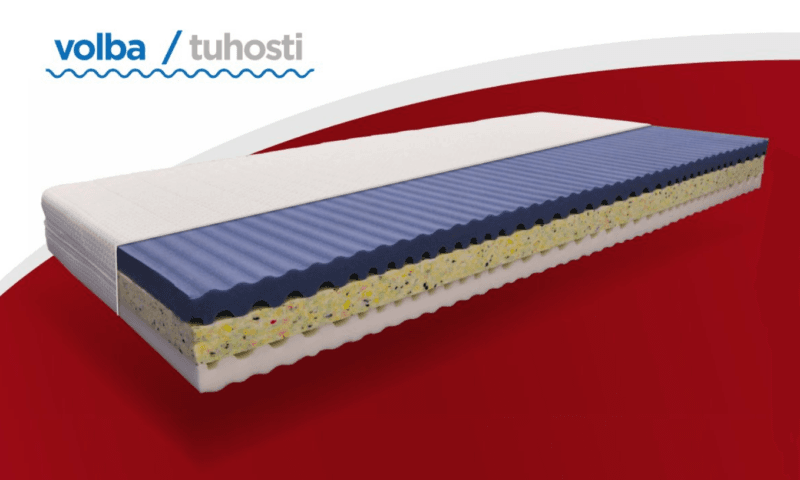 Matrace ze studené pěny s volbou tuhosti KAMIL 2