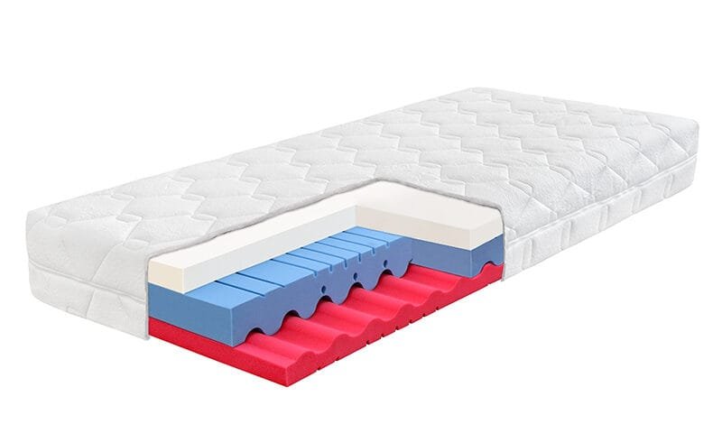 Matrace z paměťové pěny / studené a hybridní pěny - Malaga 24